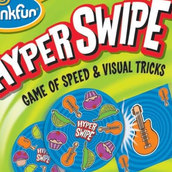 New Sealed ThinkFun Game Hyper Swipe-Memory, Matching skills and Reflexes - Picture 4 of 14